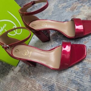 Sam Edelman Patent Block Heel Sandals
Size (8)